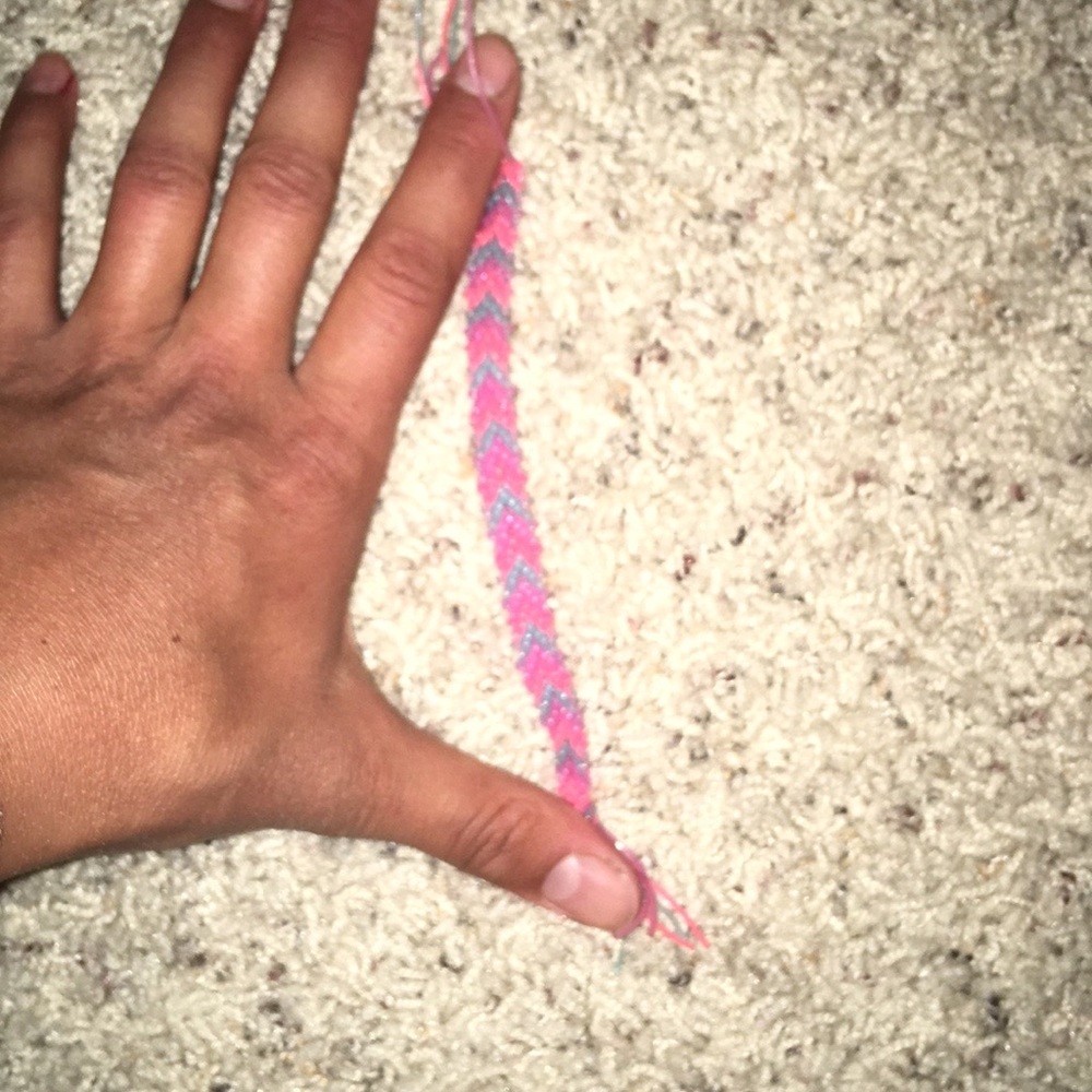 Glow in the dark VSCO/friendship bracelets!